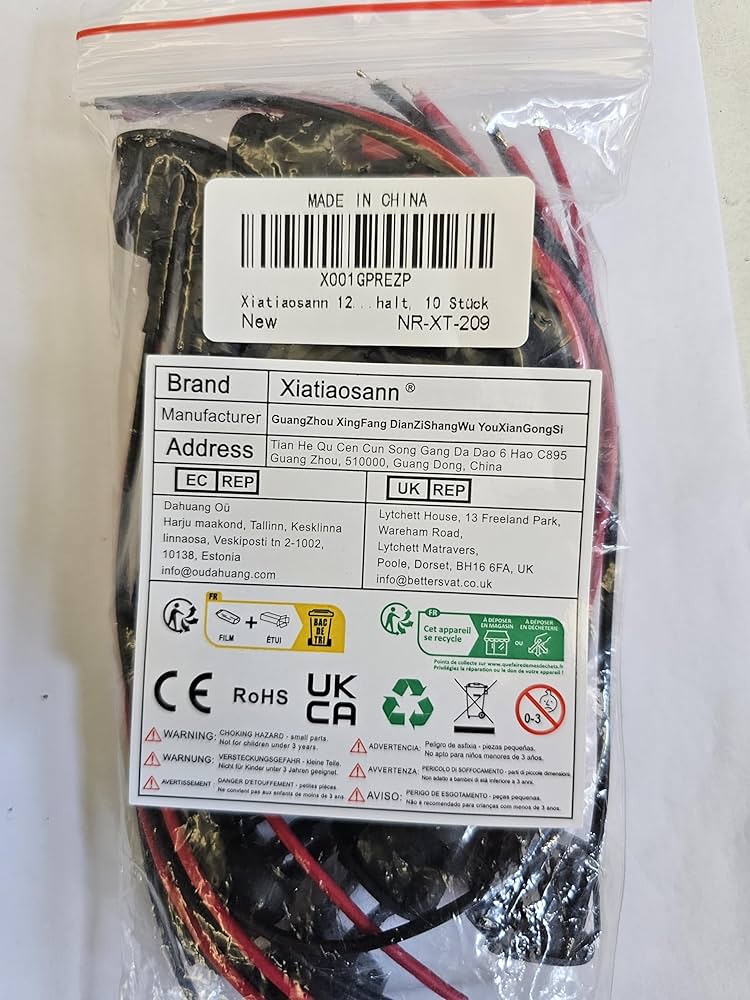Amazon | Xiatiaosann ロッカースイッチ 10個 オン/オフ電源